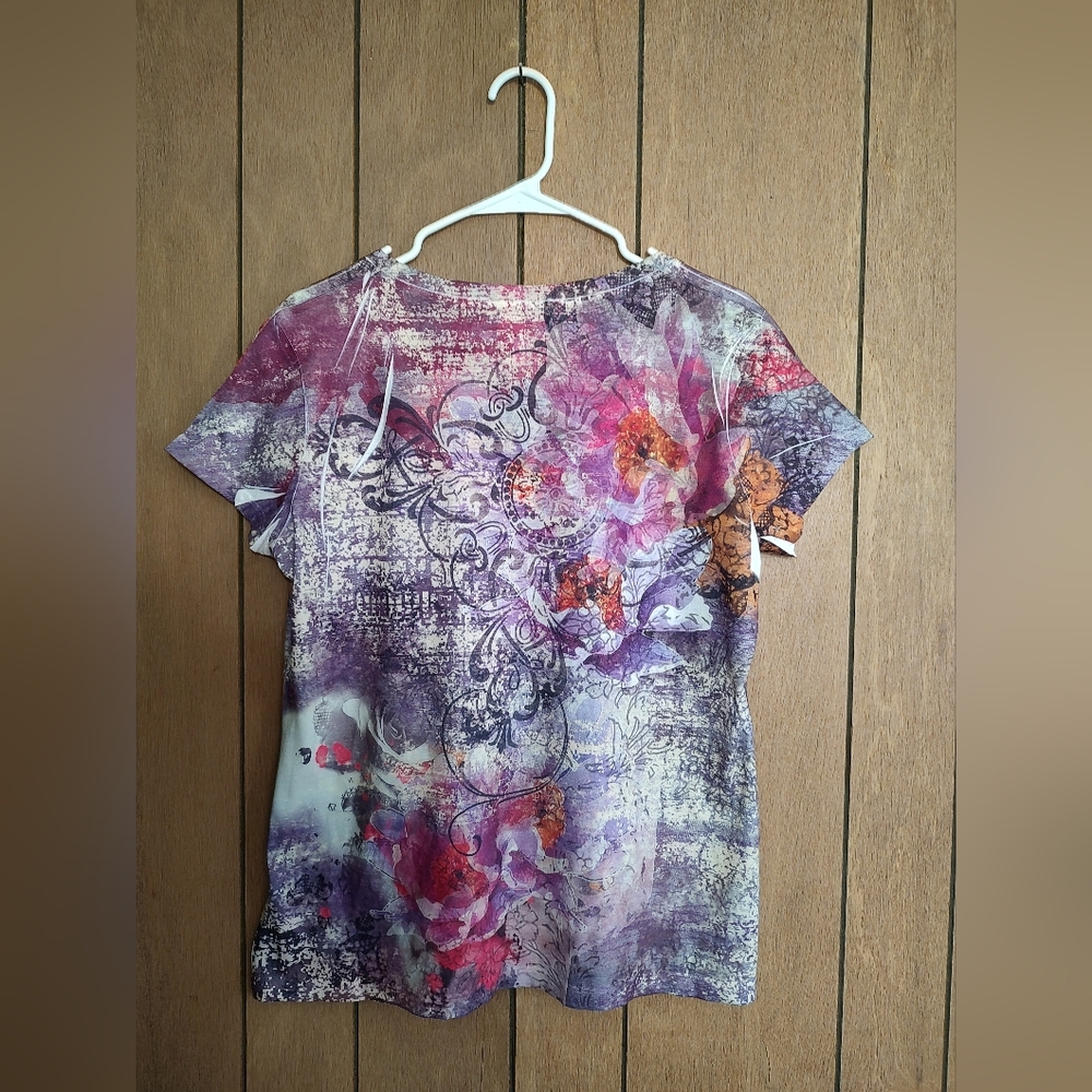 Women's Multicolor Top - Picture 2 of 2